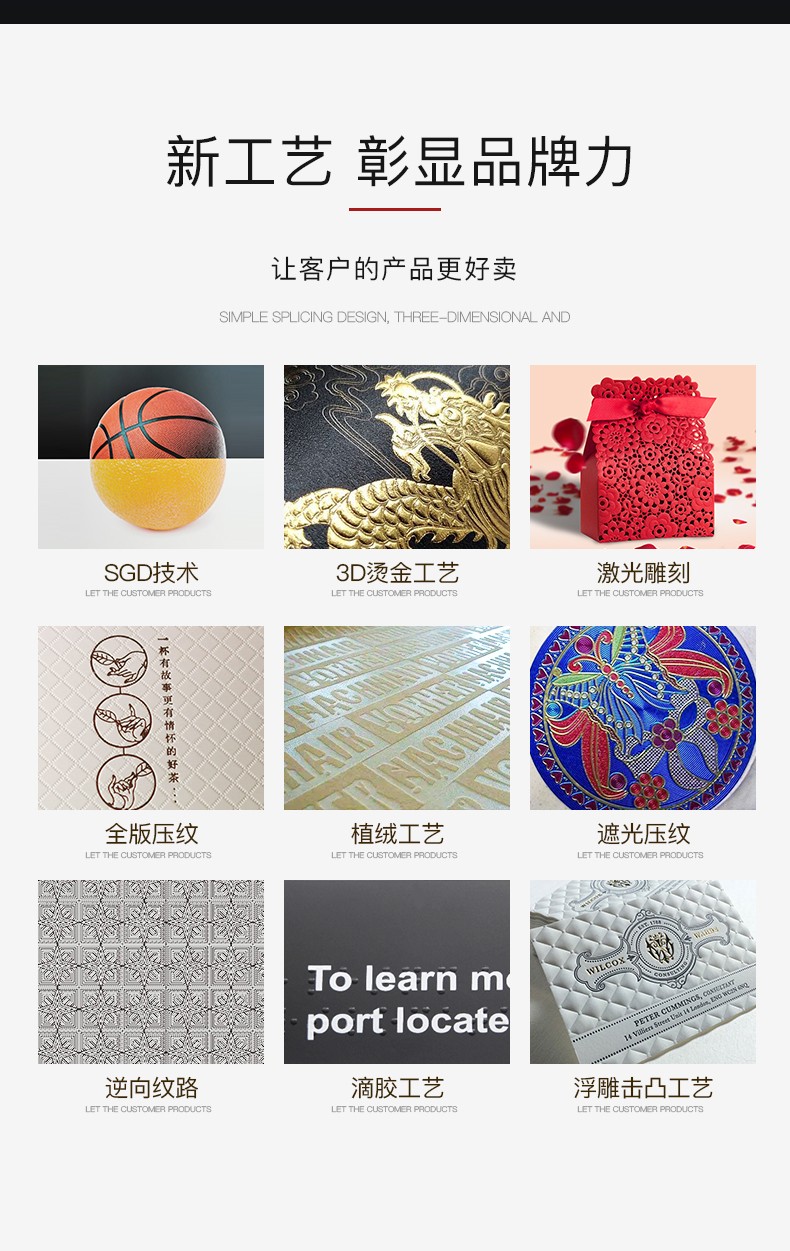 化妝品外盒包裝工藝