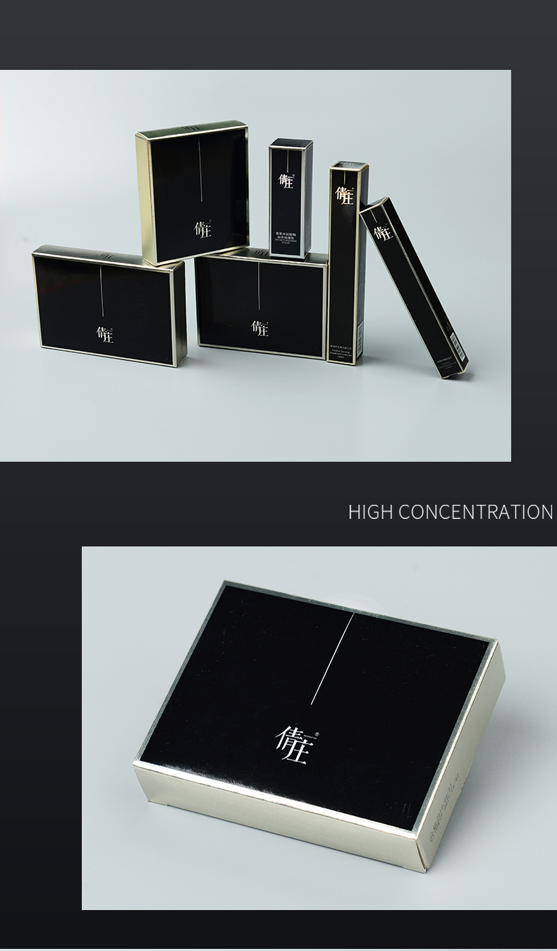 男士化妝品包裝盒展示圖