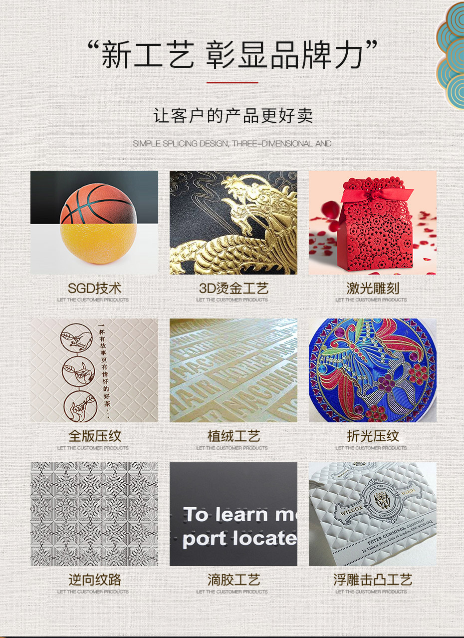 精品包裝盒工藝