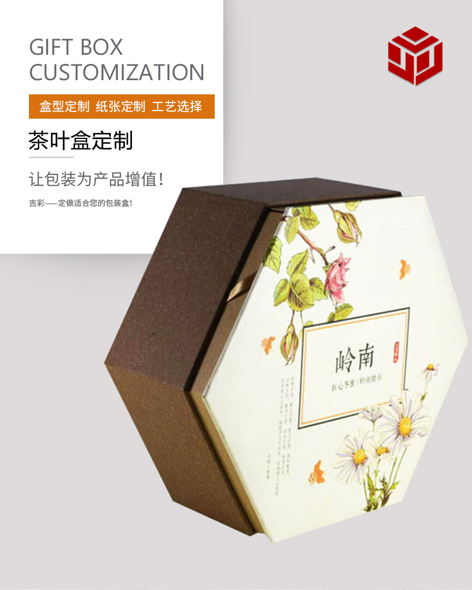 六邊形茶葉包裝盒