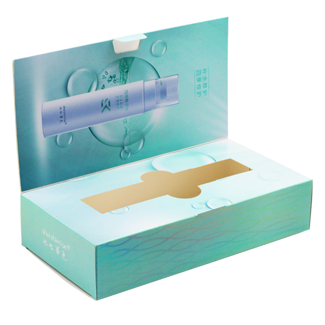 金典修護水包裝盒 掀蓋式