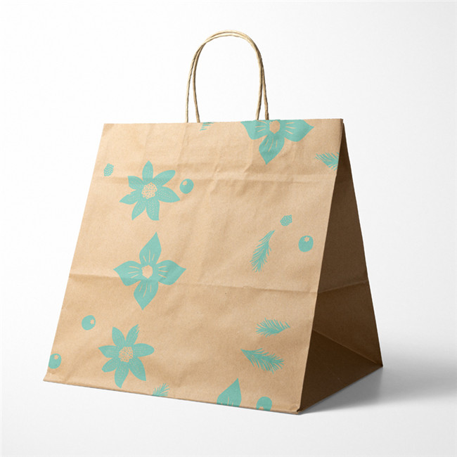 折疊紙袋 展開(kāi)圖