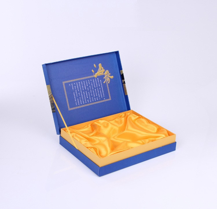 海參禮品盒包裝 內(nèi)部展示