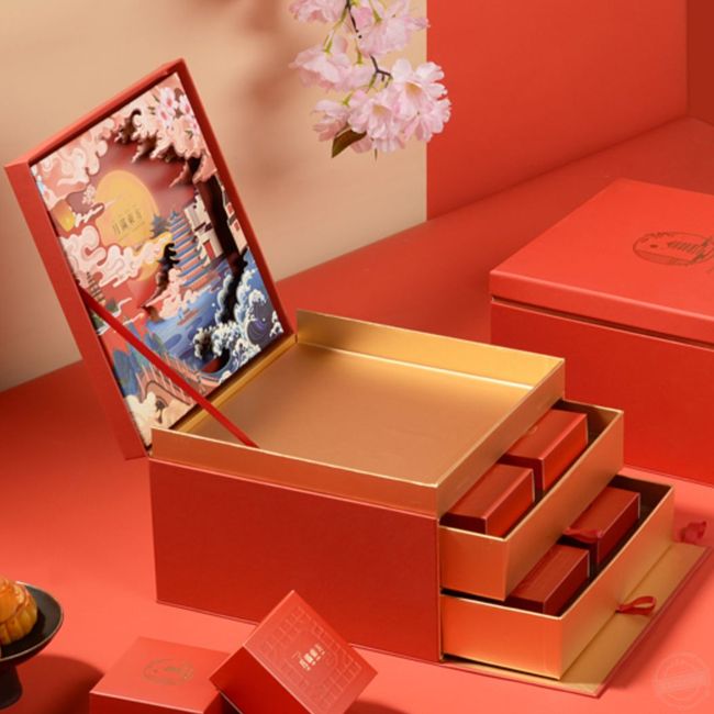 禮品包裝盒子 精美月餅禮盒
