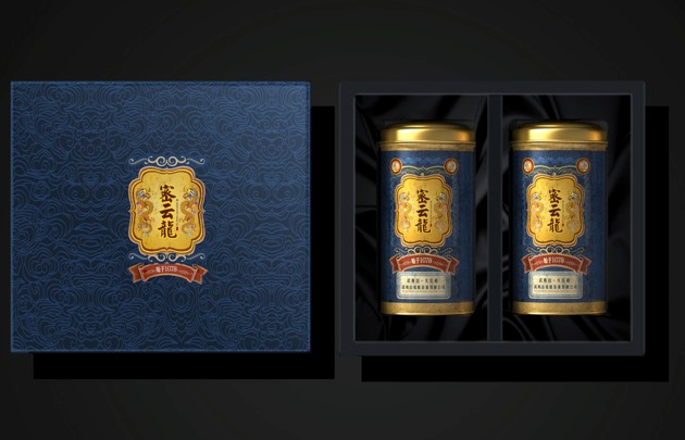 復(fù)古茶葉包裝的設(shè)計 展示圖1