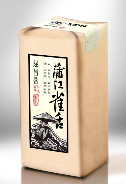 復(fù)古茶葉包裝的設(shè)計 樣品圖