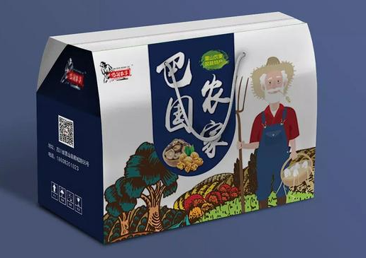 土特產(chǎn)包裝盒 成品圖