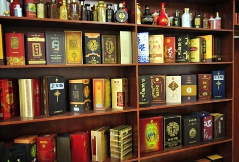 酒盒印刷 展示圖