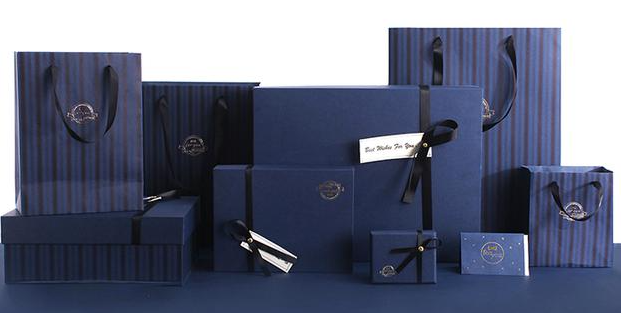 商務(wù)禮品盒 盒型圖