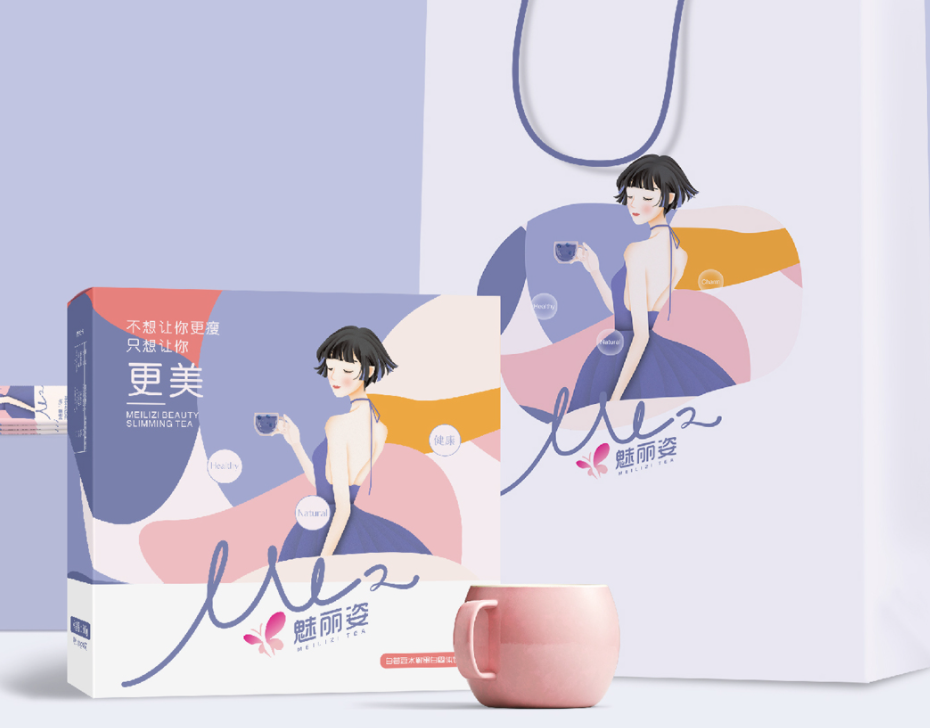 插畫包裝盒 案例圖