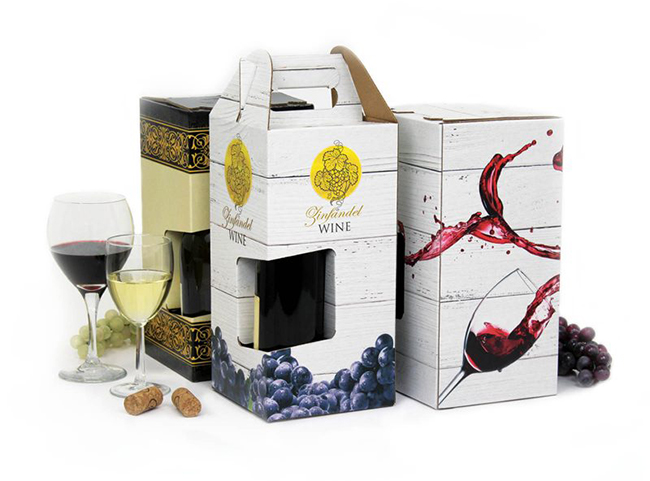 紅酒包裝盒設計