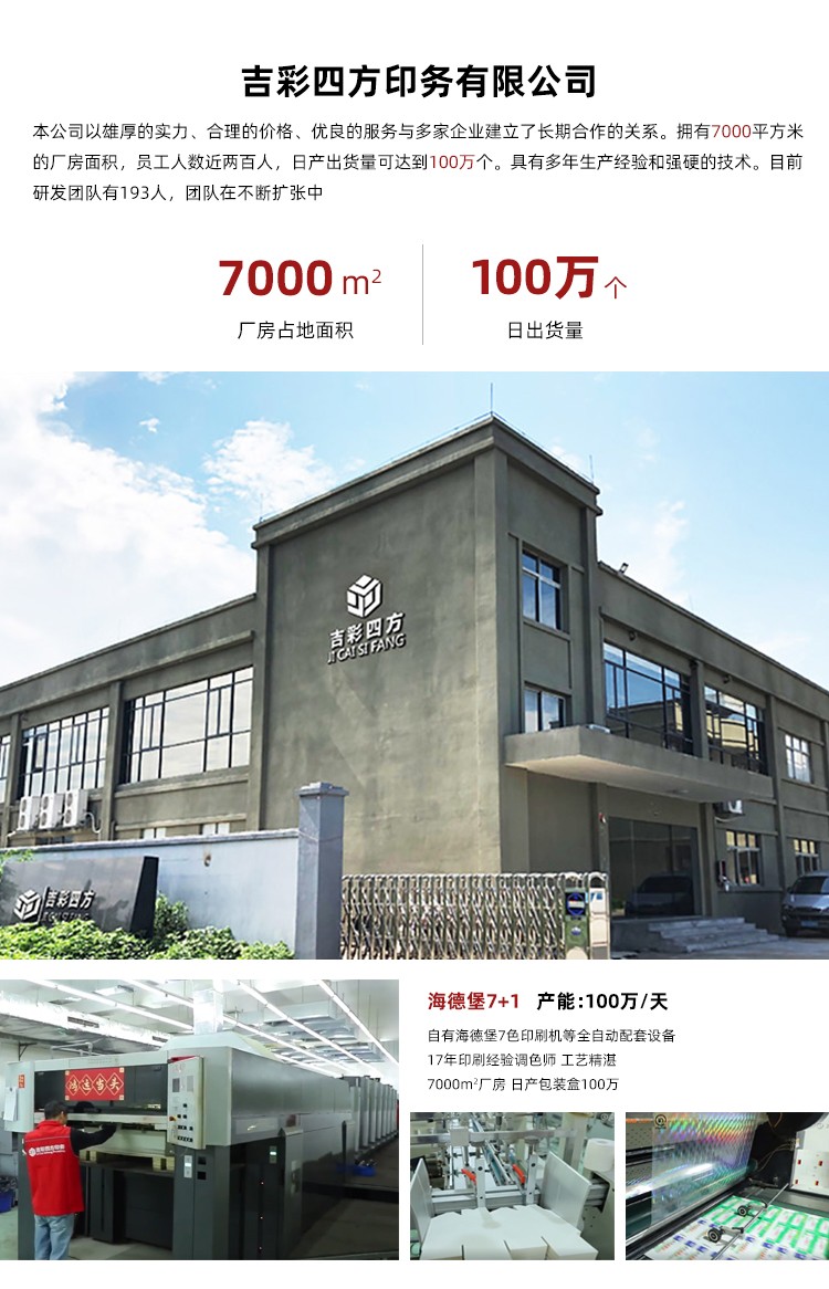 化妝品套裝禮盒廠房