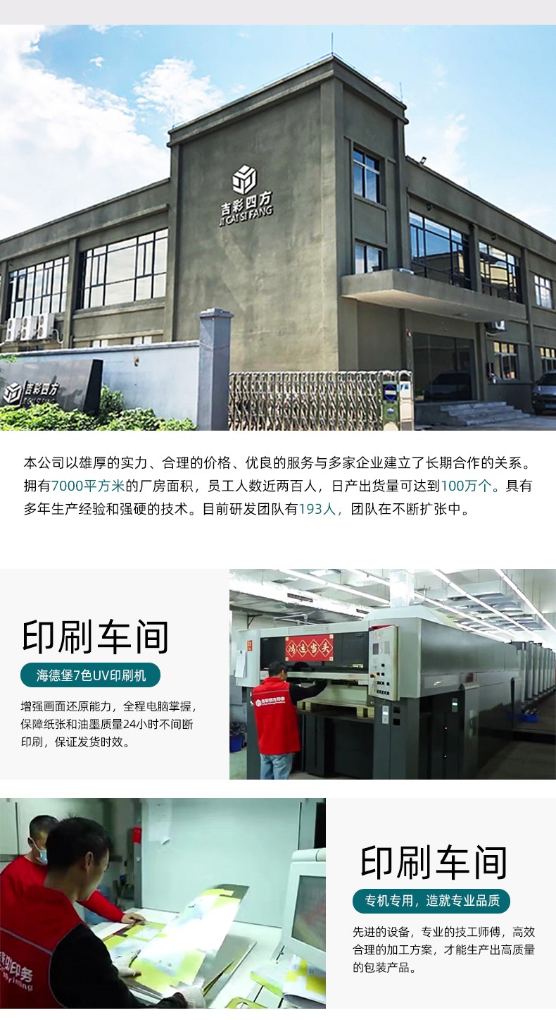 天地蓋禮盒包裝廠房簡介