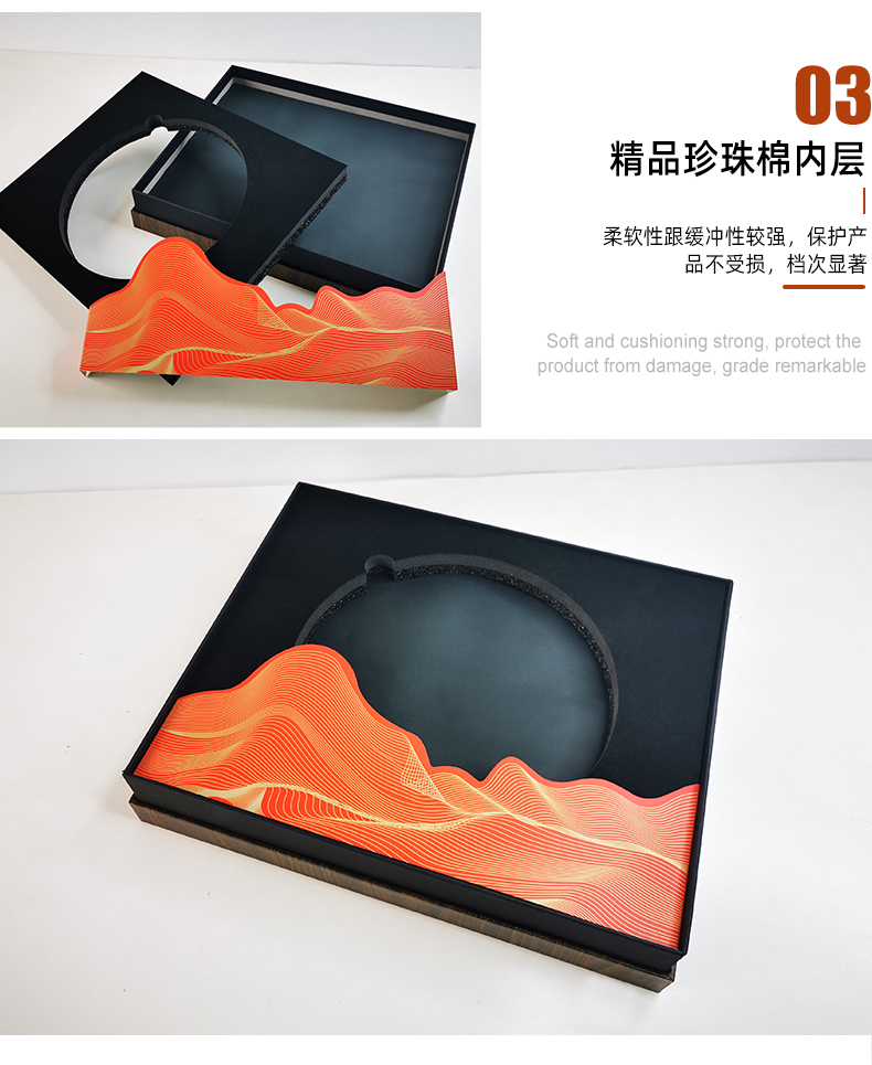 茶葉禮盒空盒細(xì)節(jié)展示